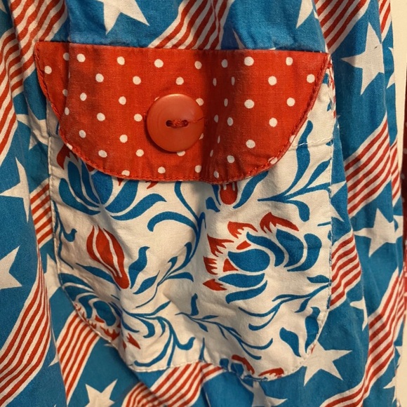 Jelly the pug Americana patriotic dress - Picture 3 of 4